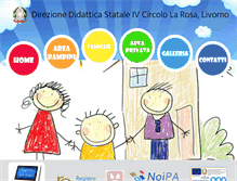 Tablet Screenshot of ddlarosalivorno.gov.it